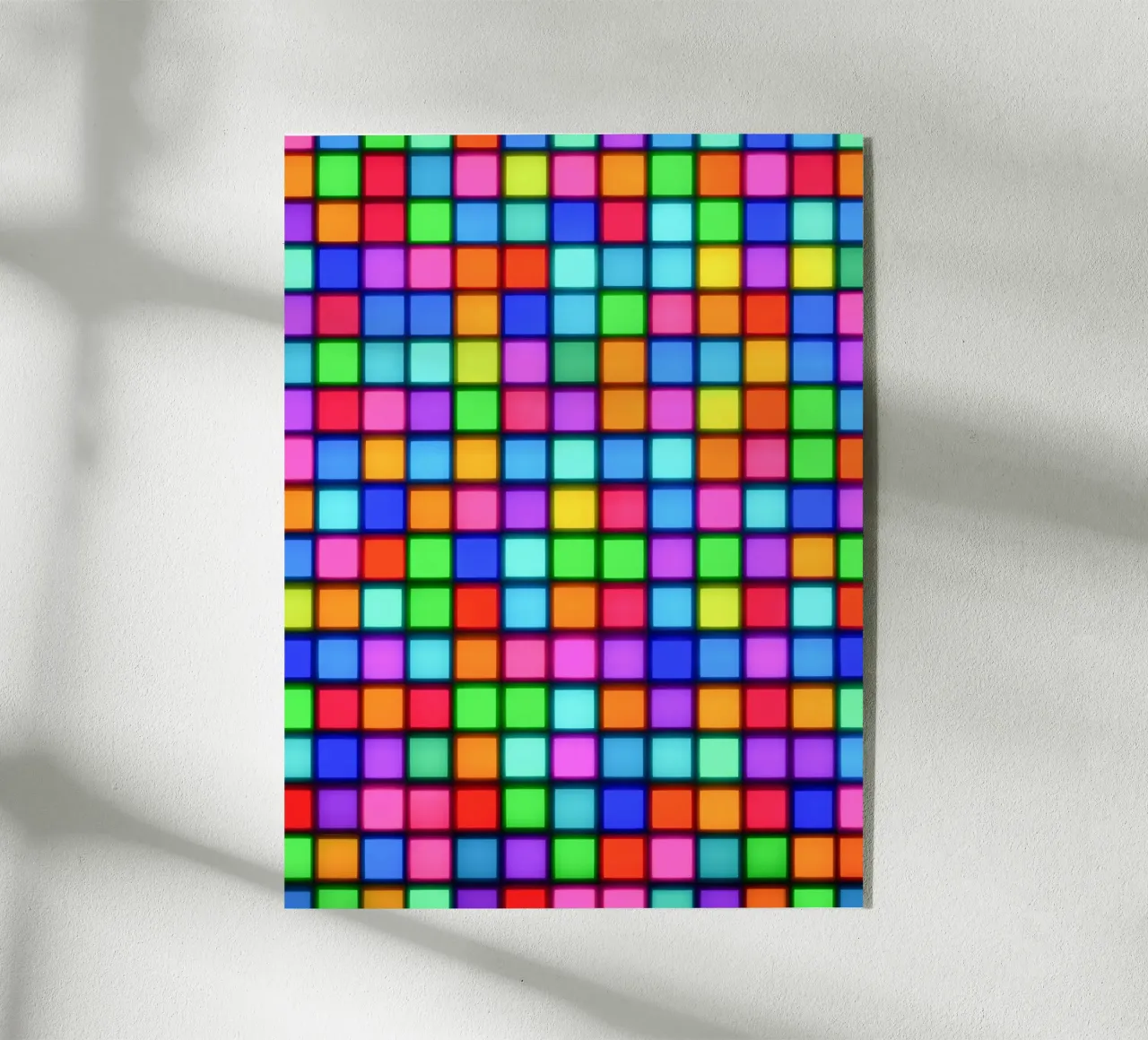 Matrix neon cromatica plexiglass da Carinaprint