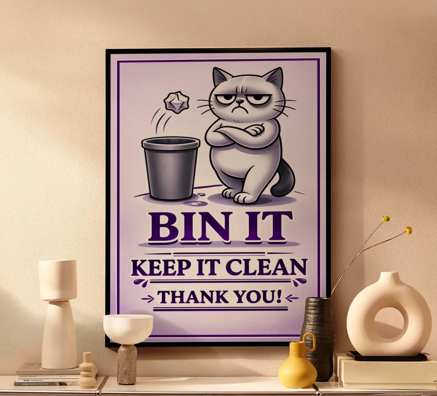 bin it Poster von the gondals