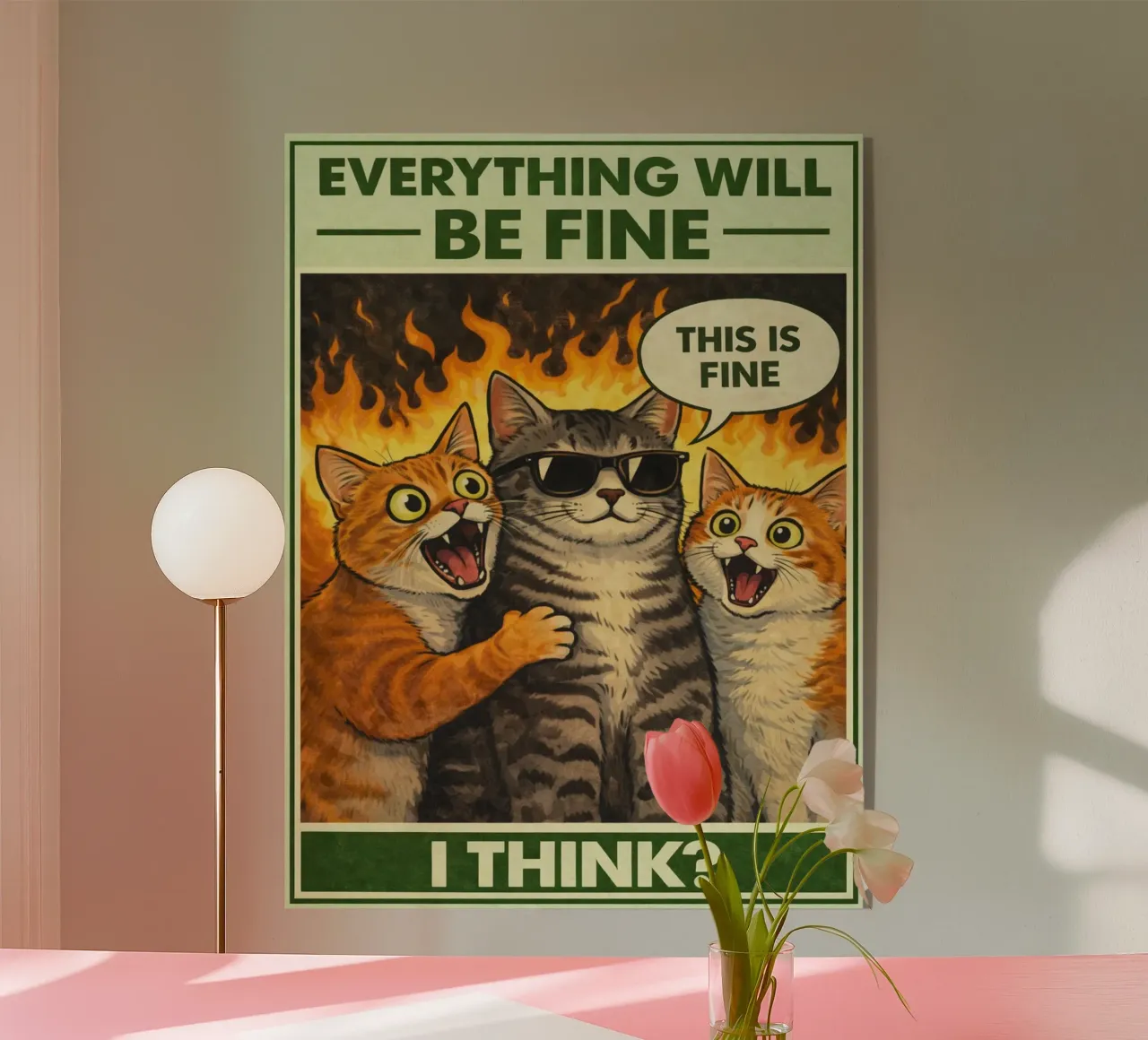 everything will be fine plexiglass da the gondals