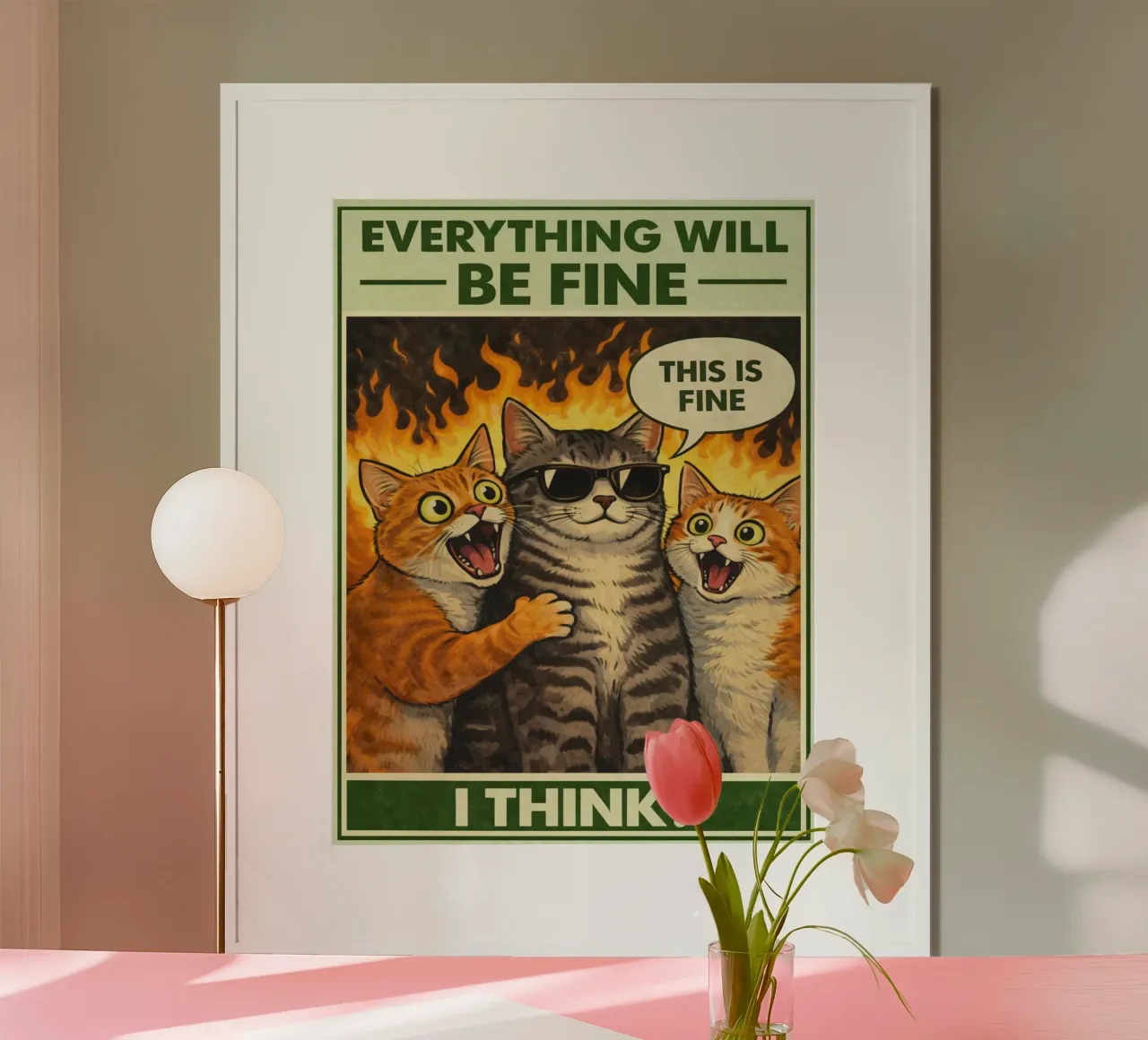 Alles wird gut. Poster von the gondals