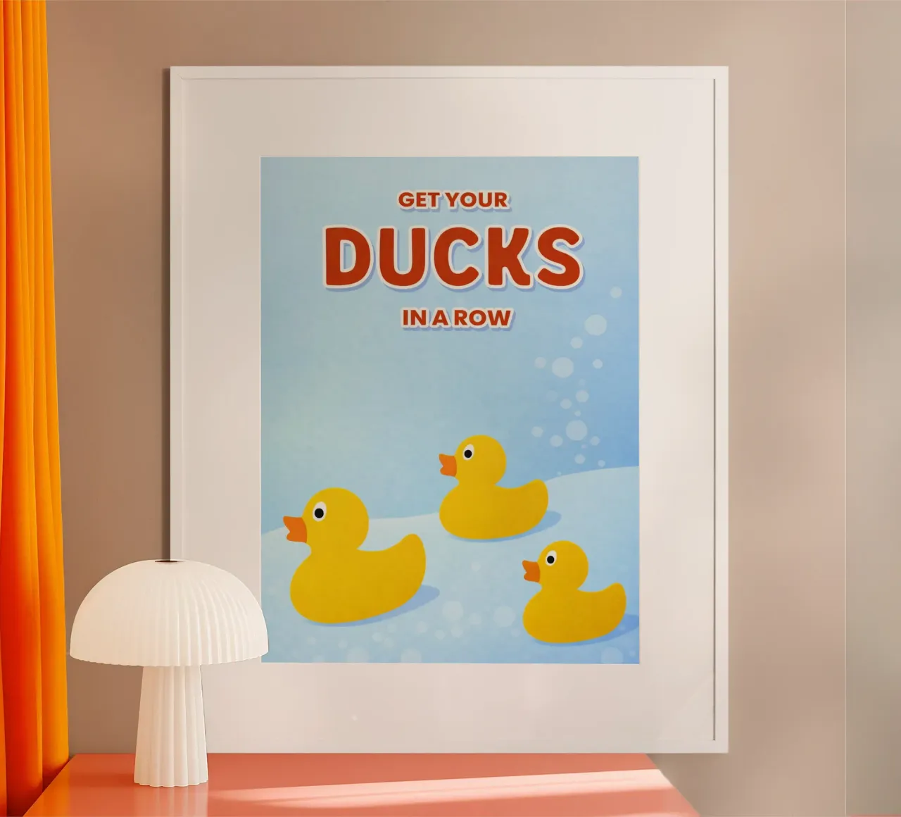 get your duck poster van the gondals