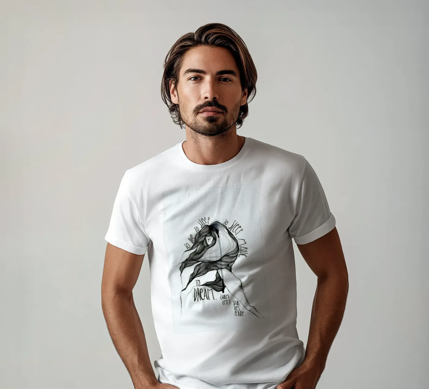 Hamlet t-shirt da Marina Guiu