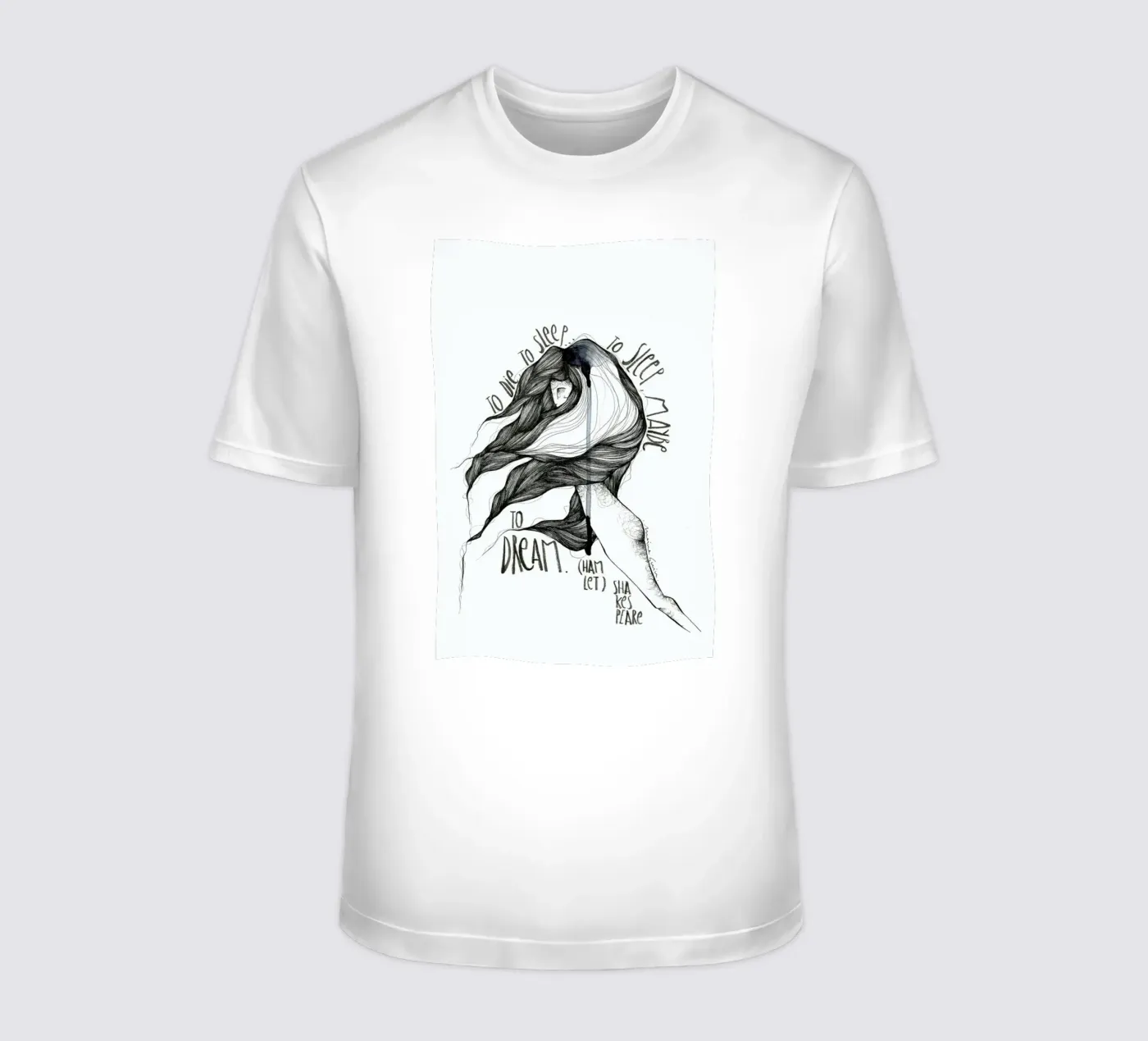 Hamlet t-shirt da Marina Guiu