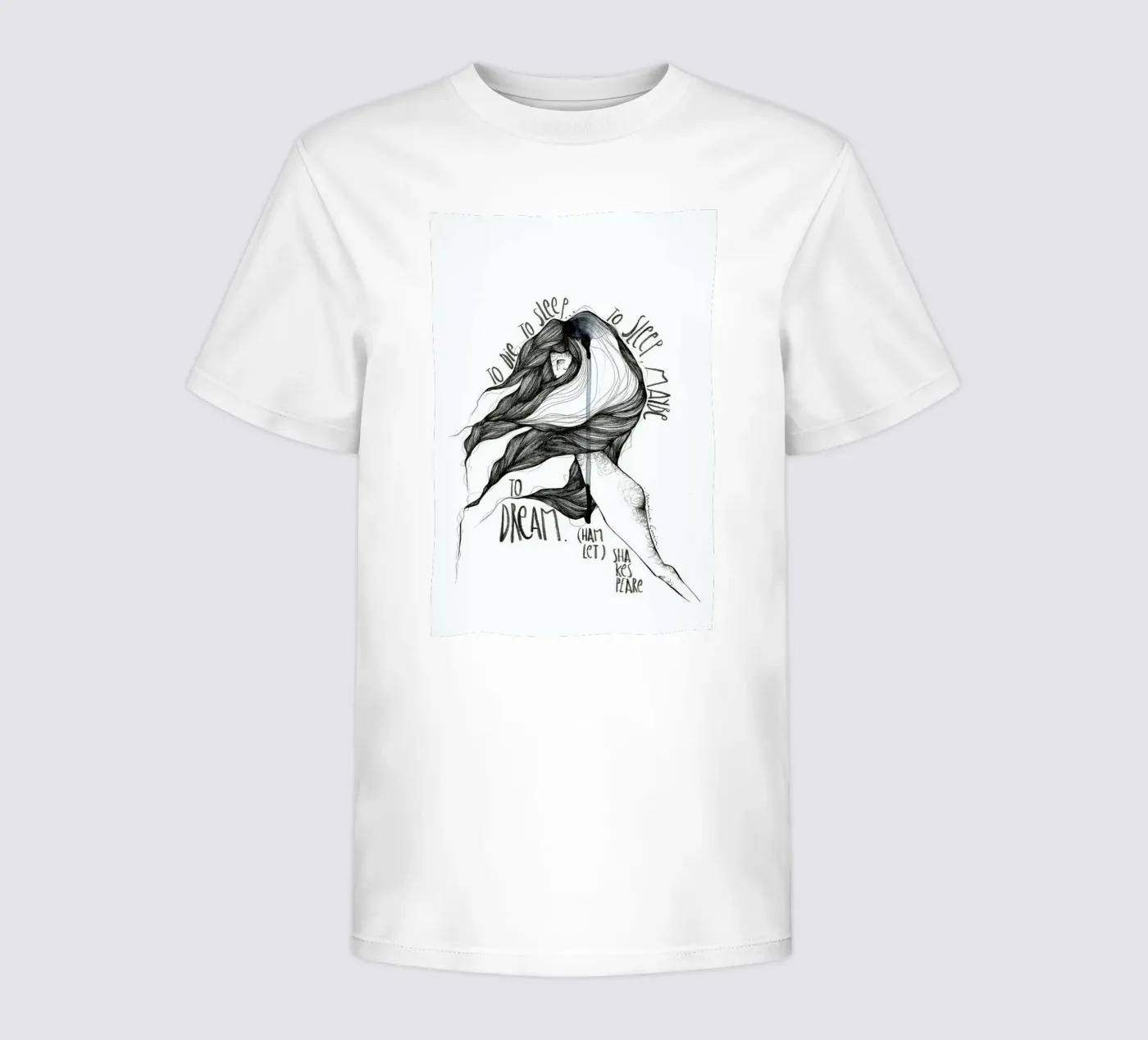 Hamlet t-shirt bambini da Marina Guiu