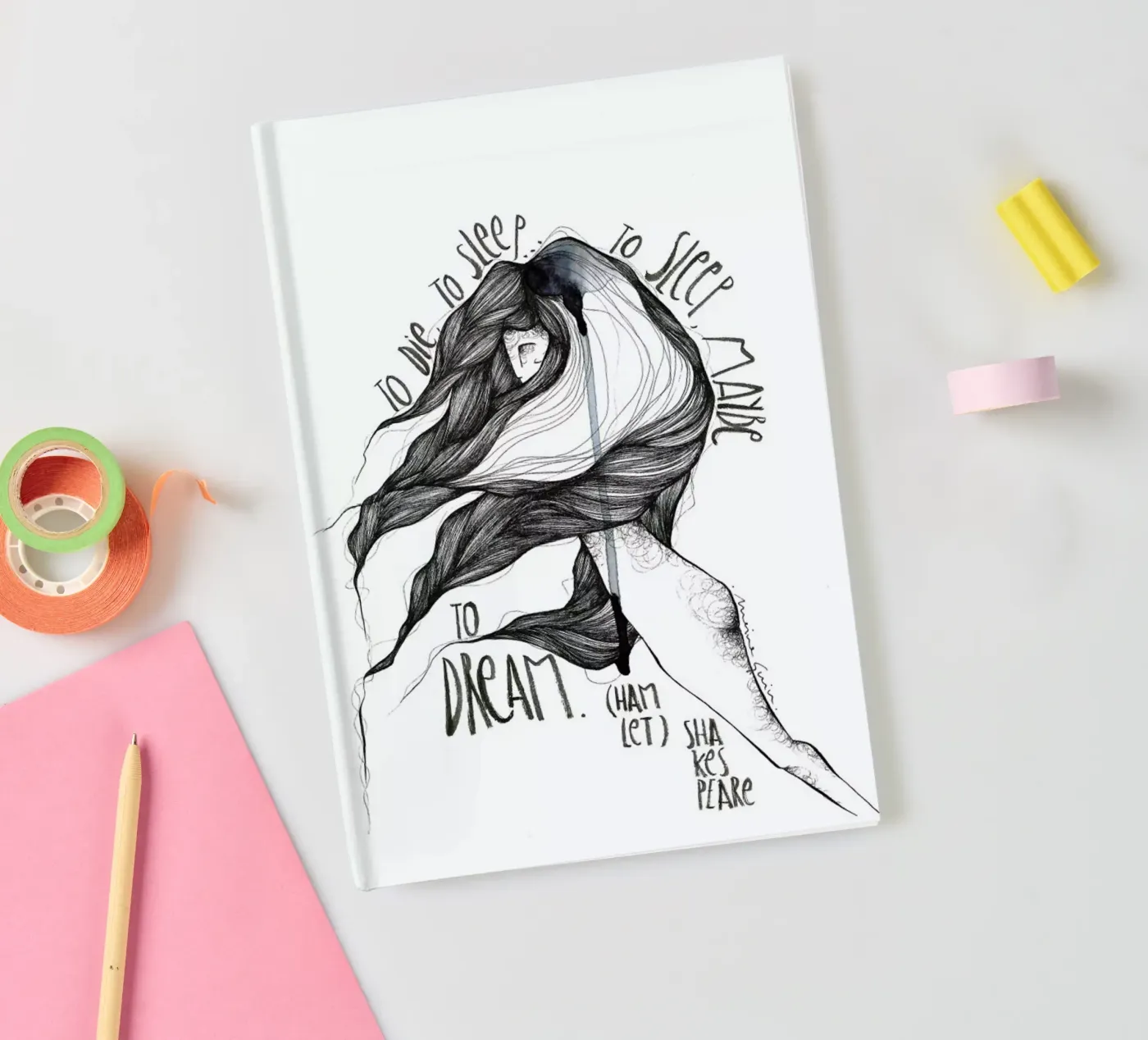 Hamlet notebook by Marina Guiu