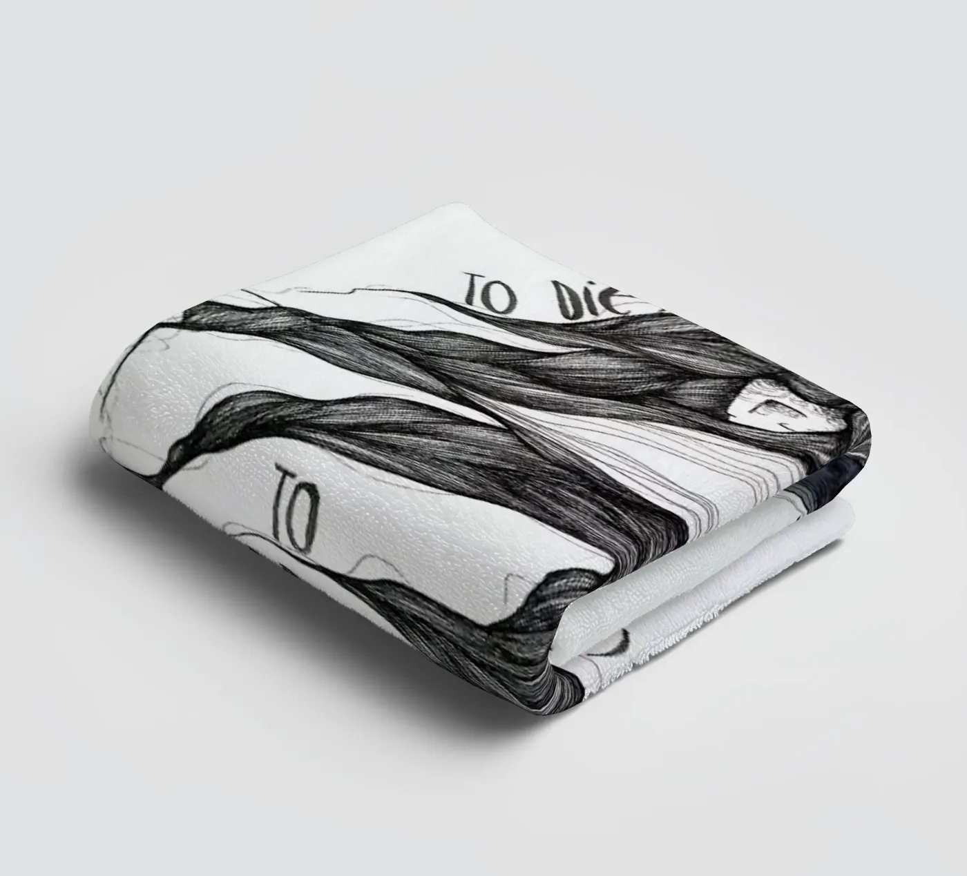 Hamlet towel by Marina Guiu