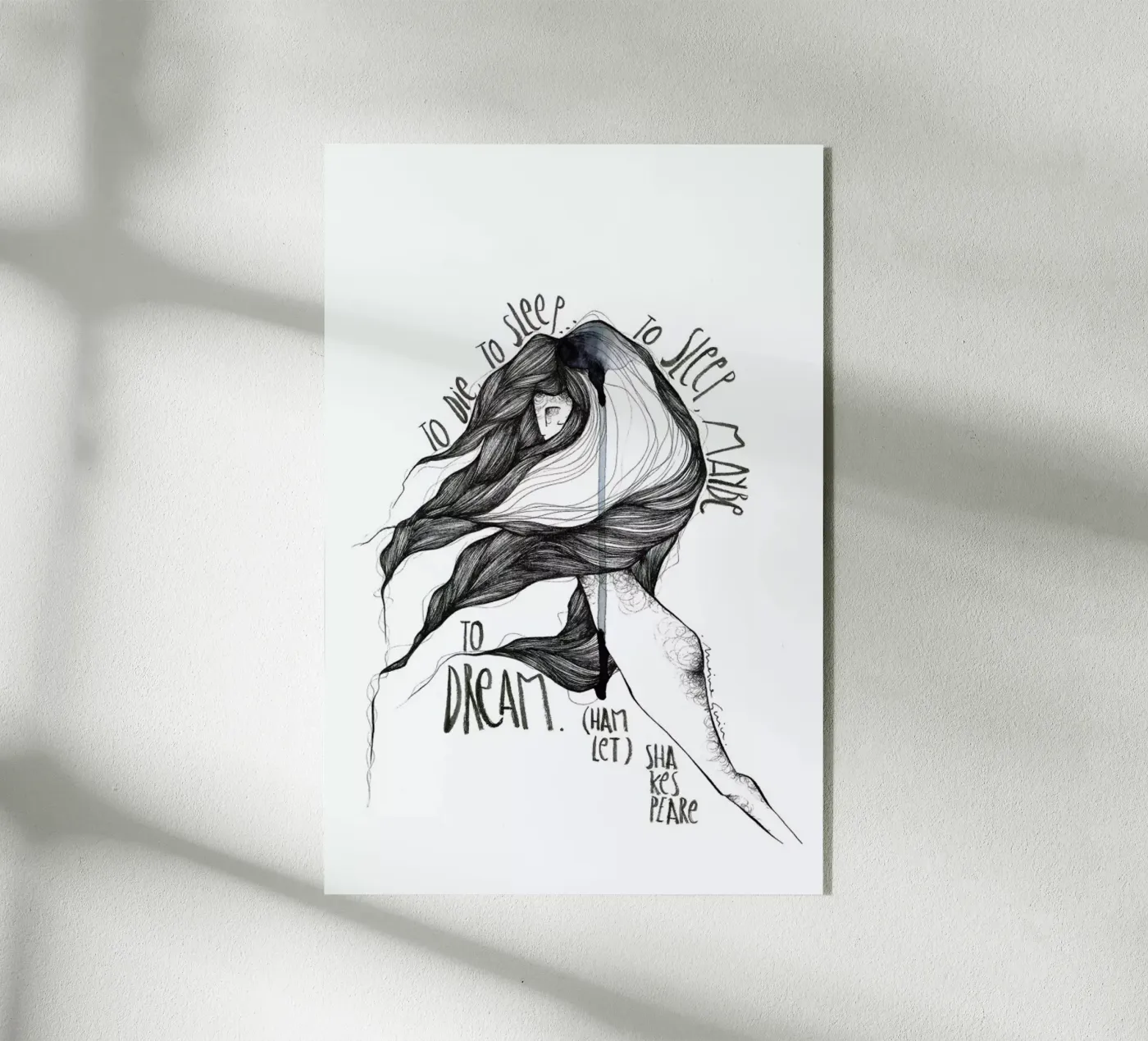 Hamlet Acryl-Glas von Marina Guiu