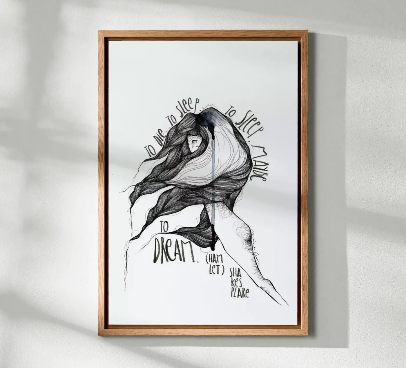 Hamlet tela da Marina Guiu