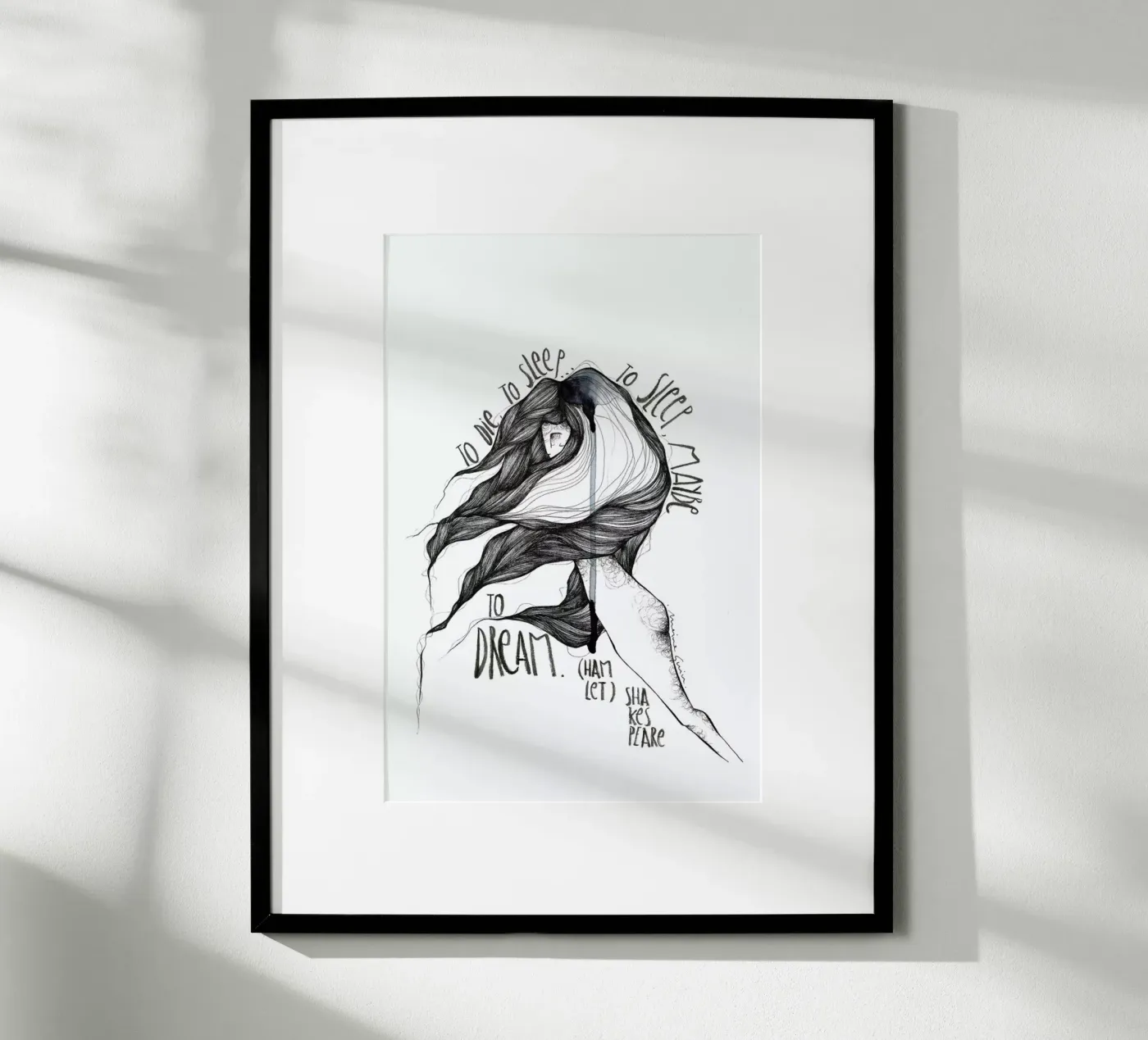 Hamlet poster van Marina Guiu