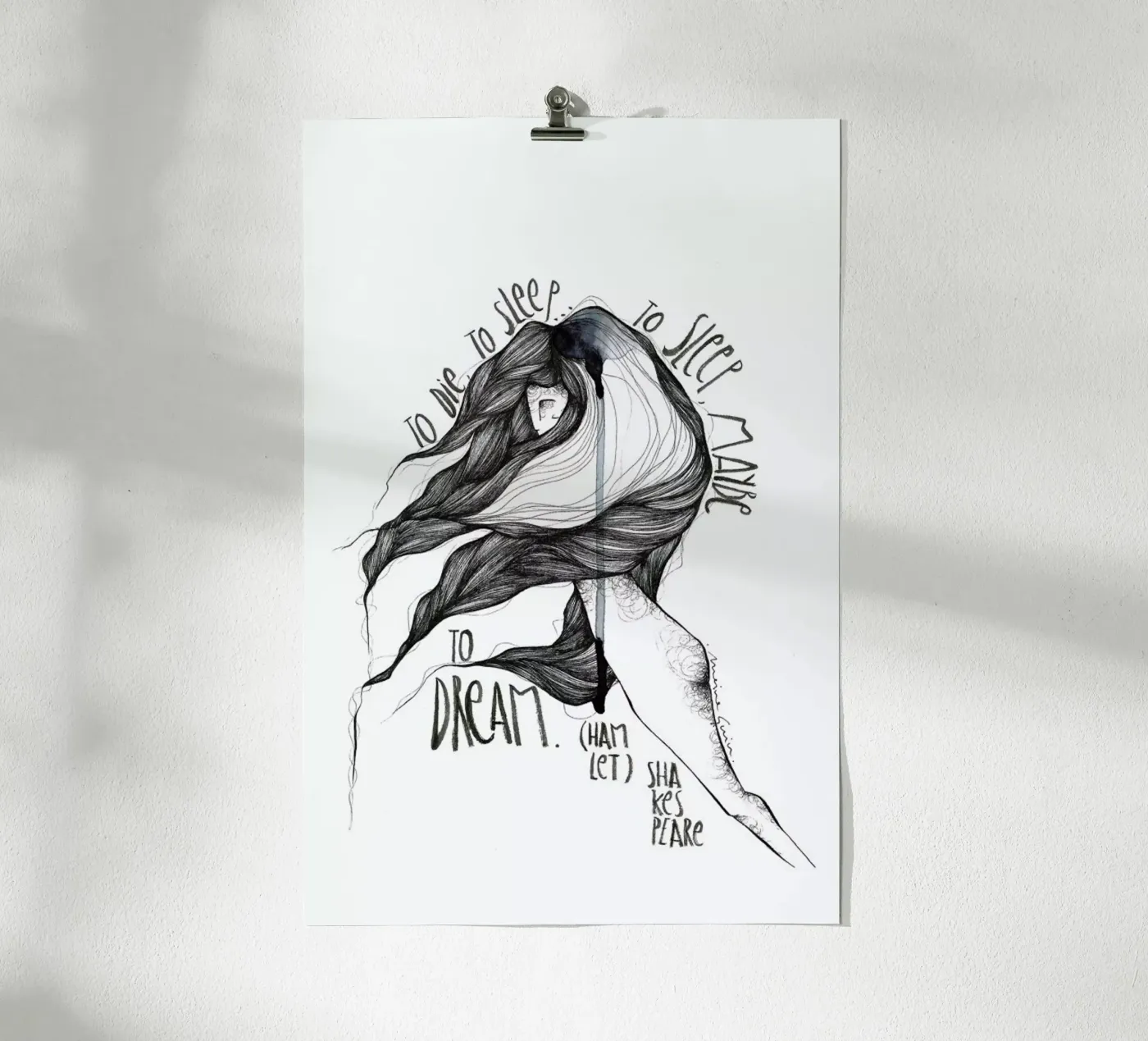 Hamlet poster van Marina Guiu