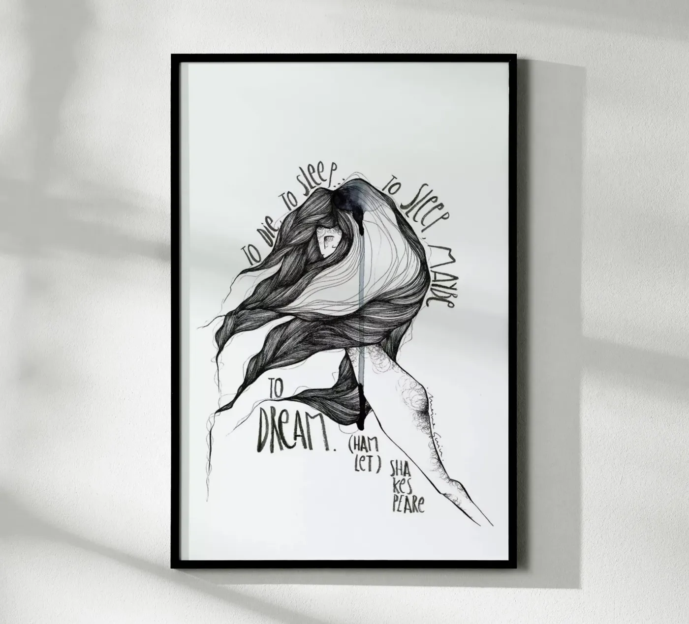 Hamlet poster van Marina Guiu