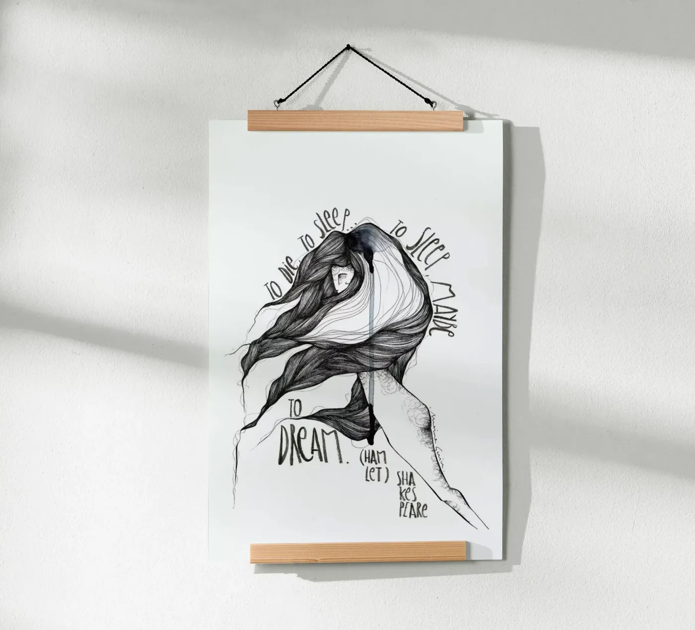 Hamlet poster van Marina Guiu