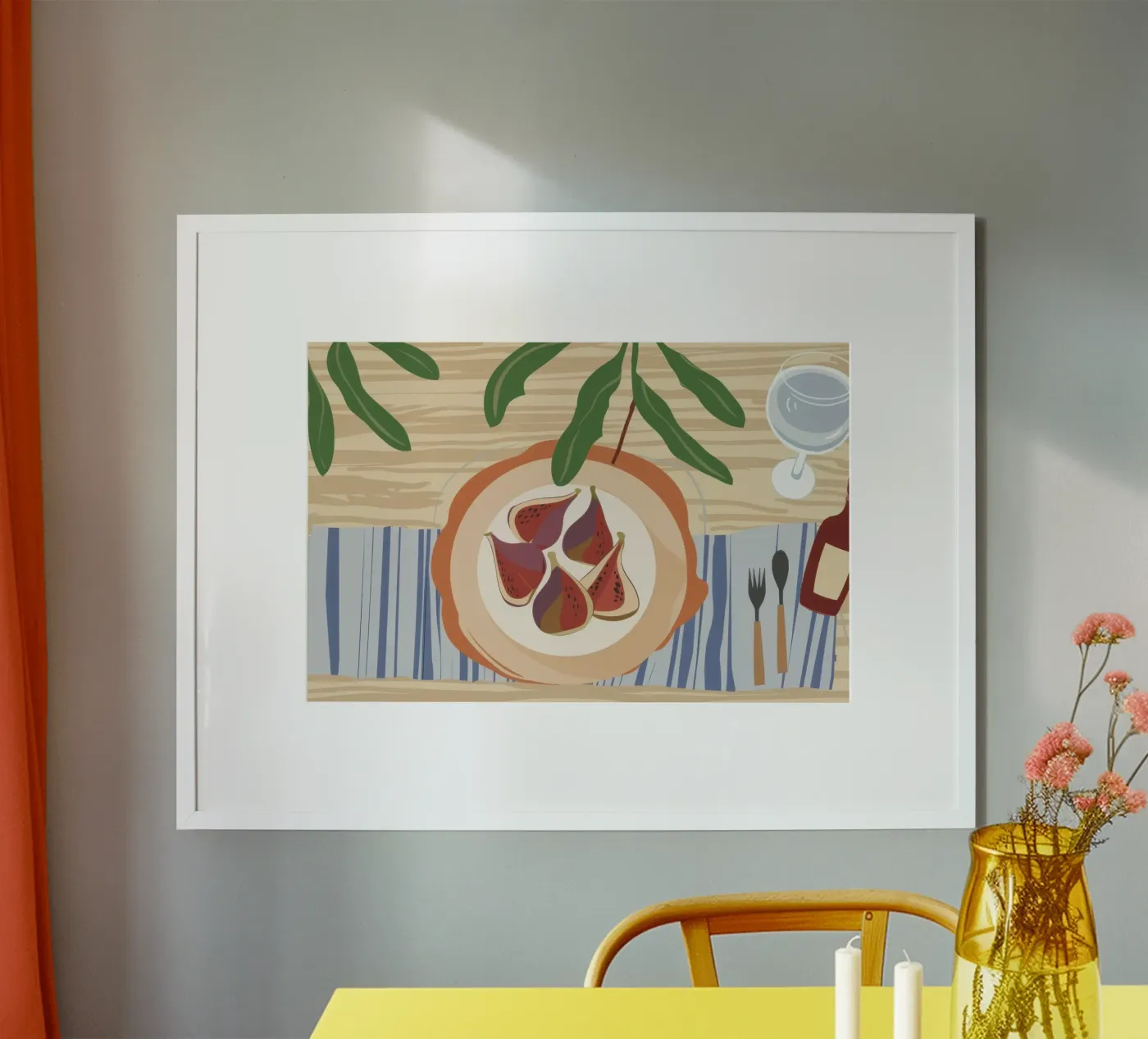 Sensual Rustic Feast poster by Bold Hues