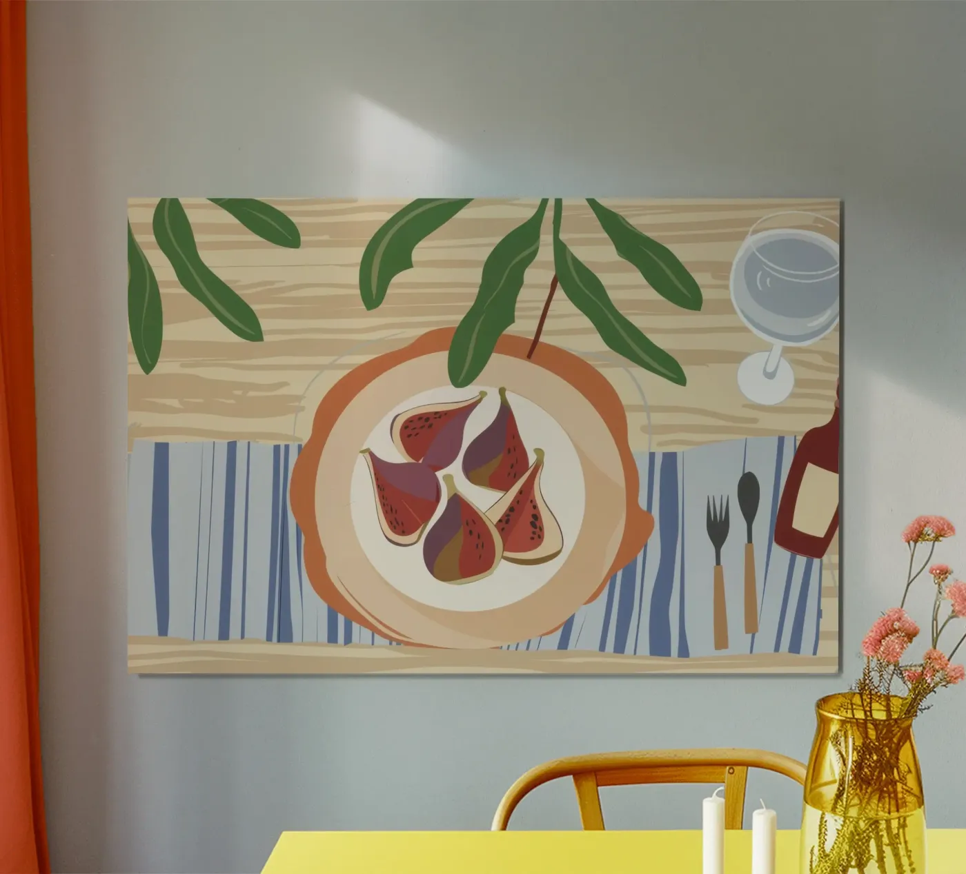 Sensual Rustic Feast poster by Bold Hues