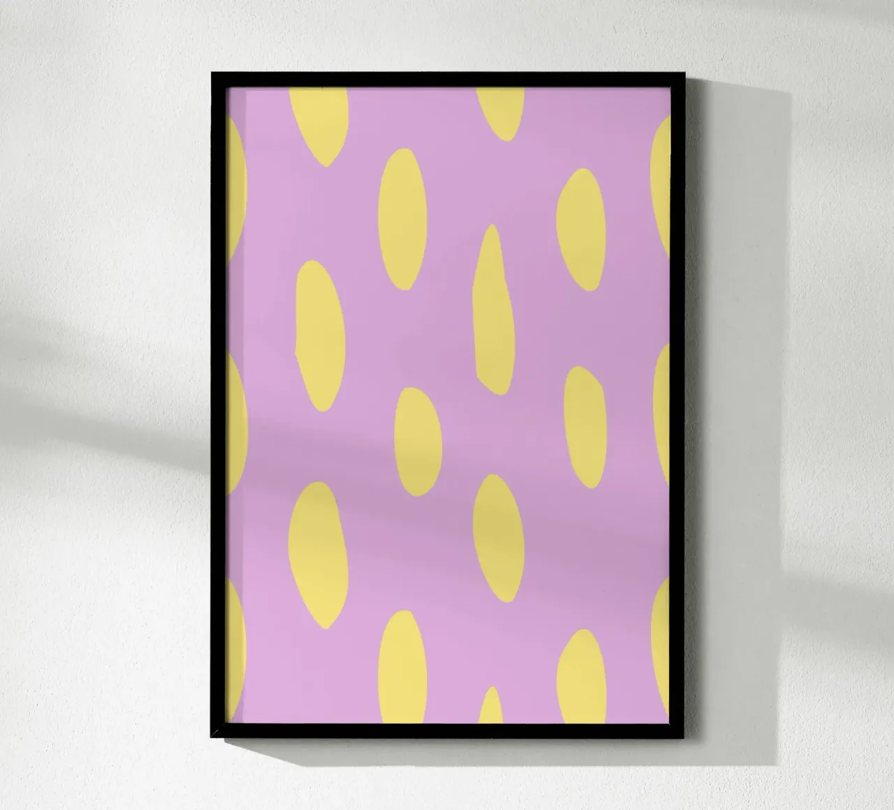 Dotted Yellow poster da janamossmann