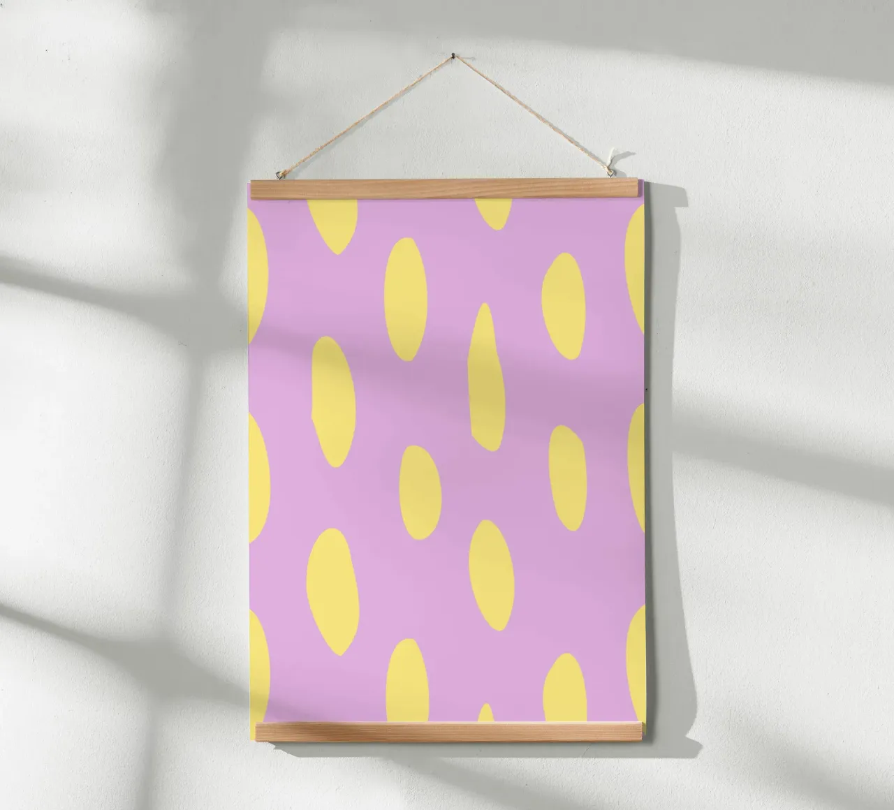 Dotted Yellow poster da janamossmann