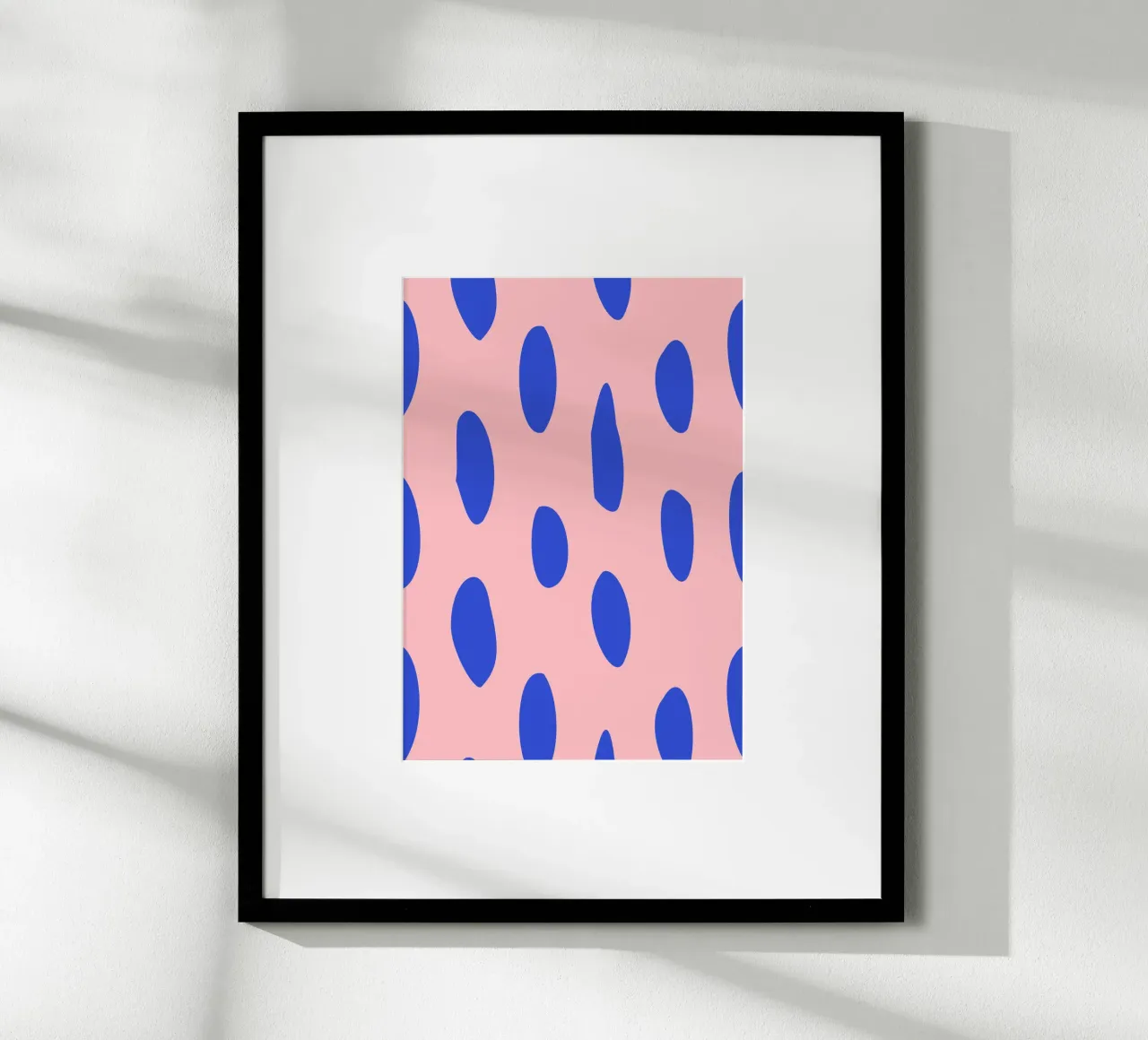 Dotted Blue poster da janamossmann