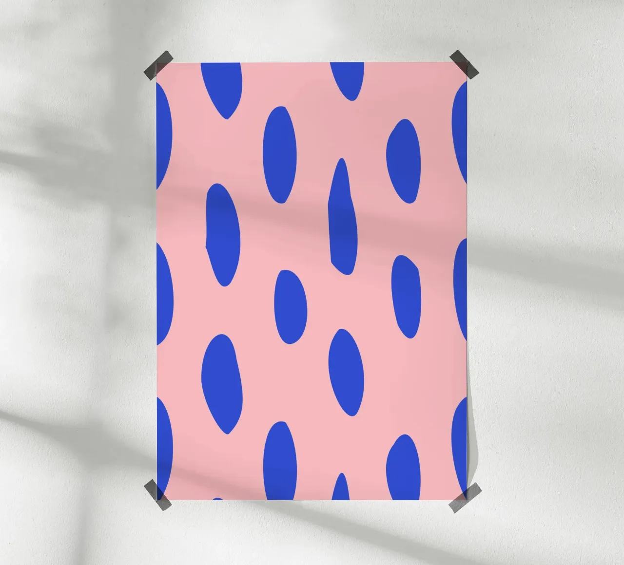 Dotted Blue poster da janamossmann