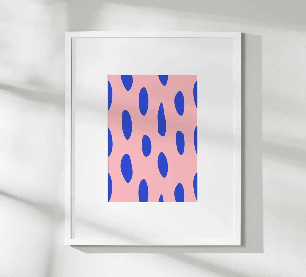 Dotted Blue poster da janamossmann