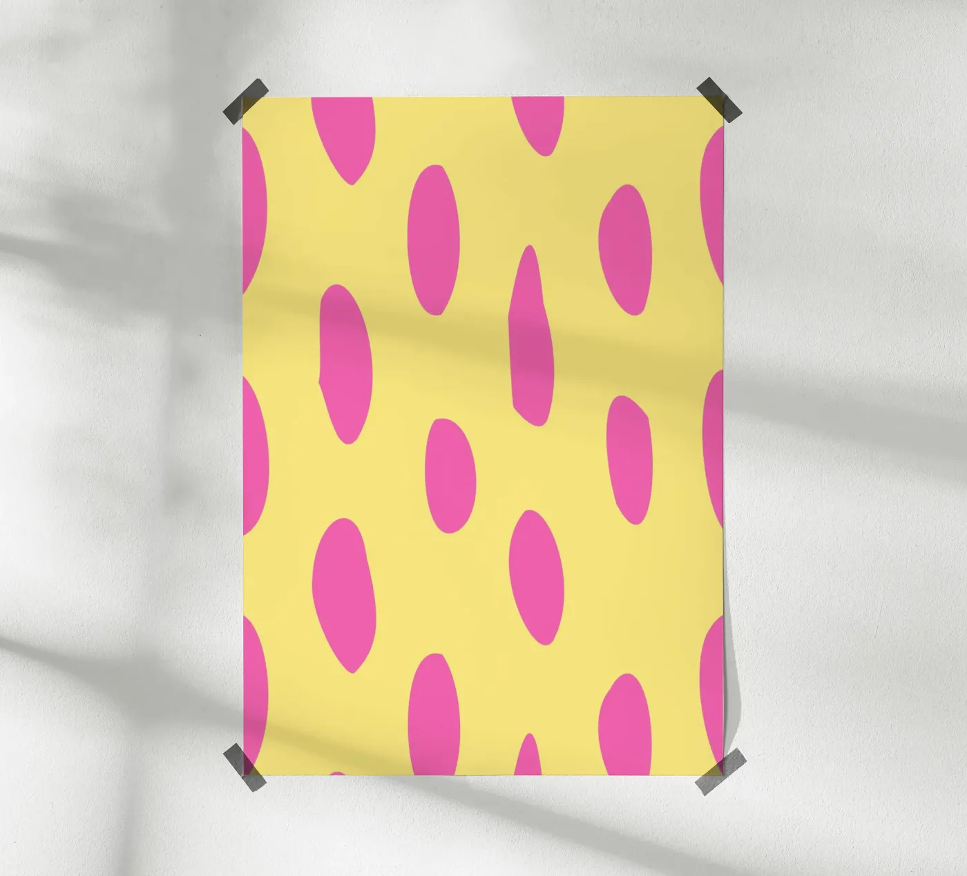 Dotted Pink poster da janamossmann