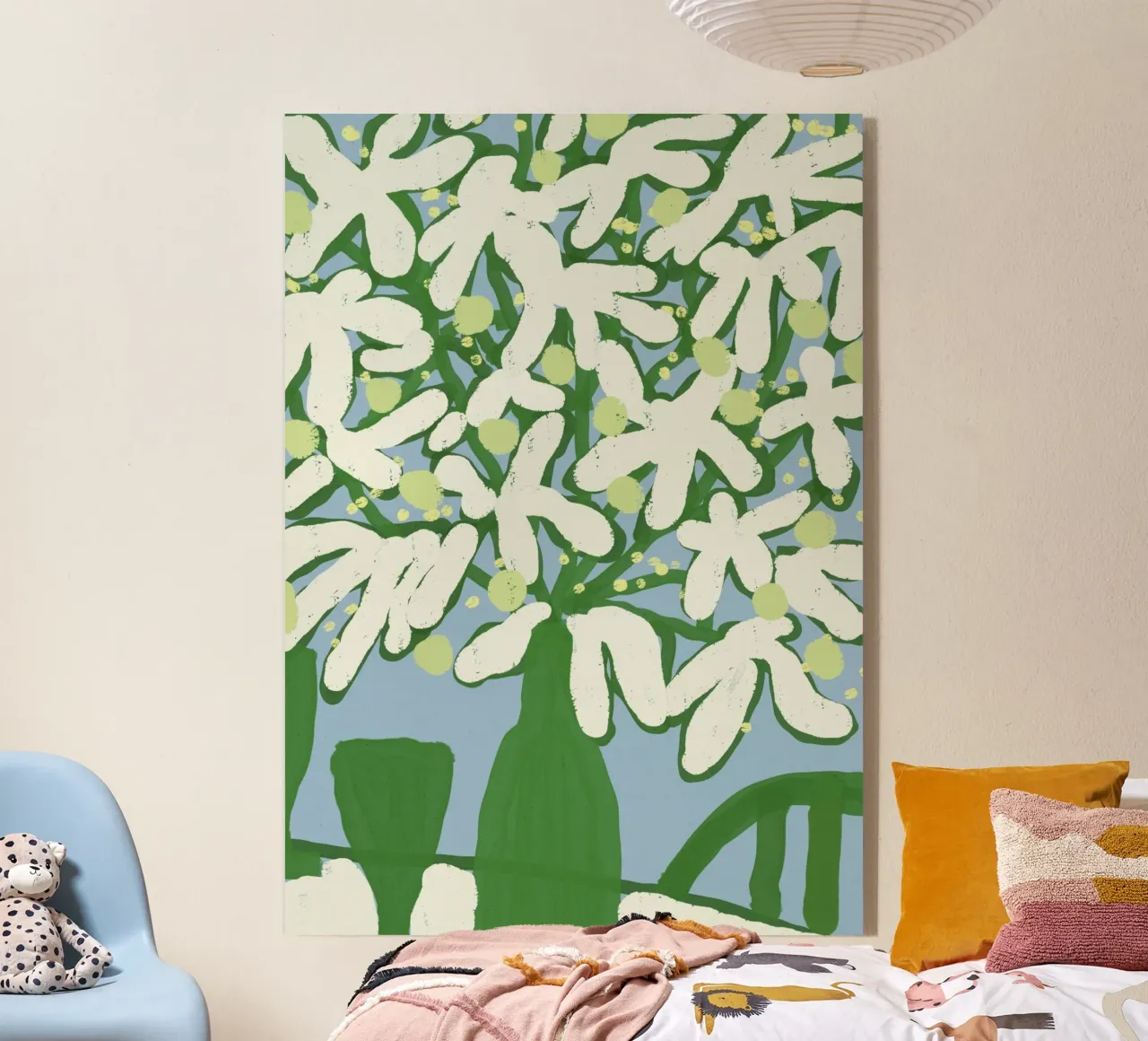 Table Flowers plexiglass da treechild