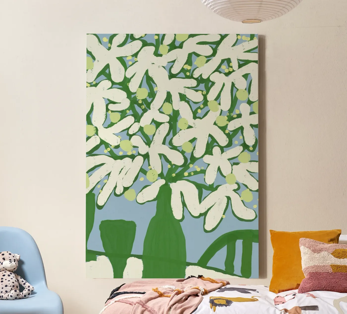 Table Flowers tela da treechild