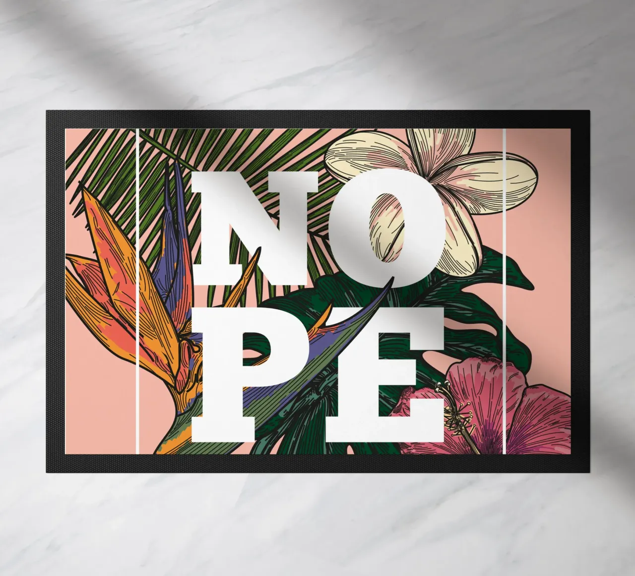 Nope zerbino da Tamsen Design