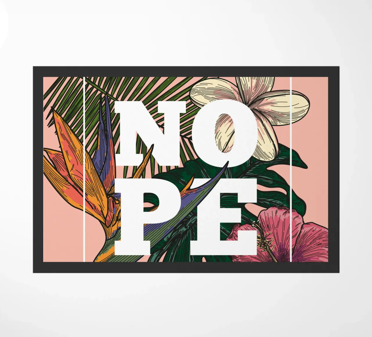 Nope zerbino da Tamsen Design