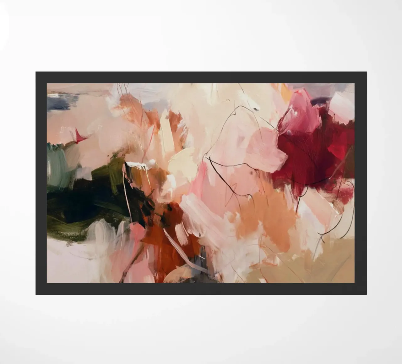 Between Colors doormat by M.A.Z.U.N.