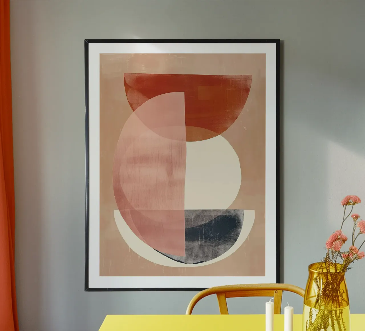 Sienna Geometry poster da softsoul