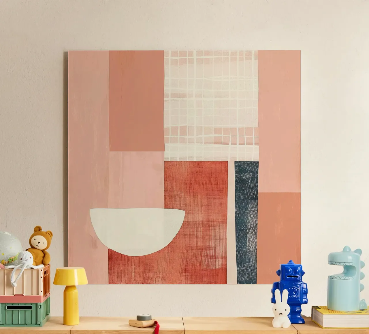 Soft Sienna Grid plexiglass da softsoul