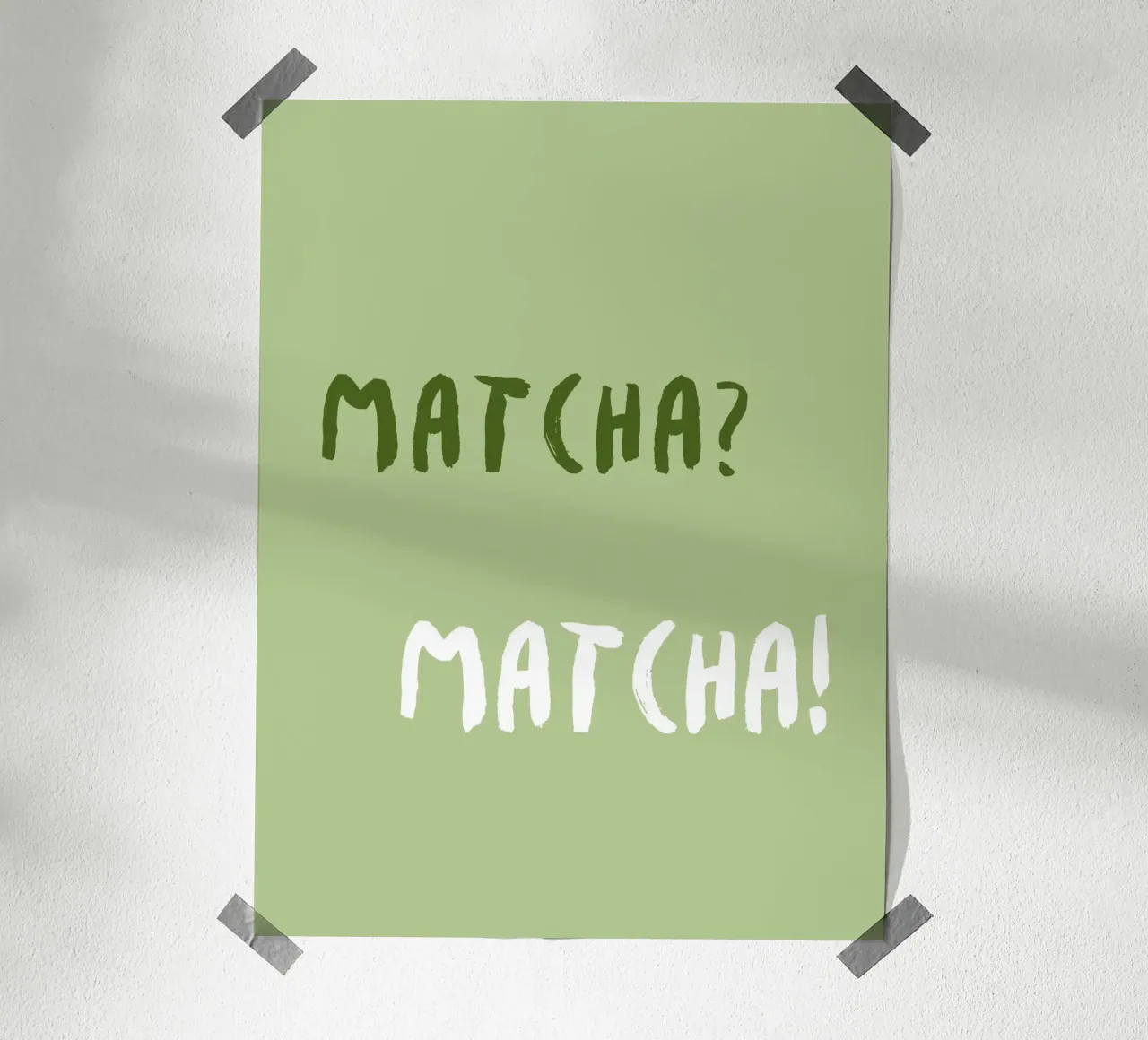 Matcha? Matcha! poster da Studio Remiér