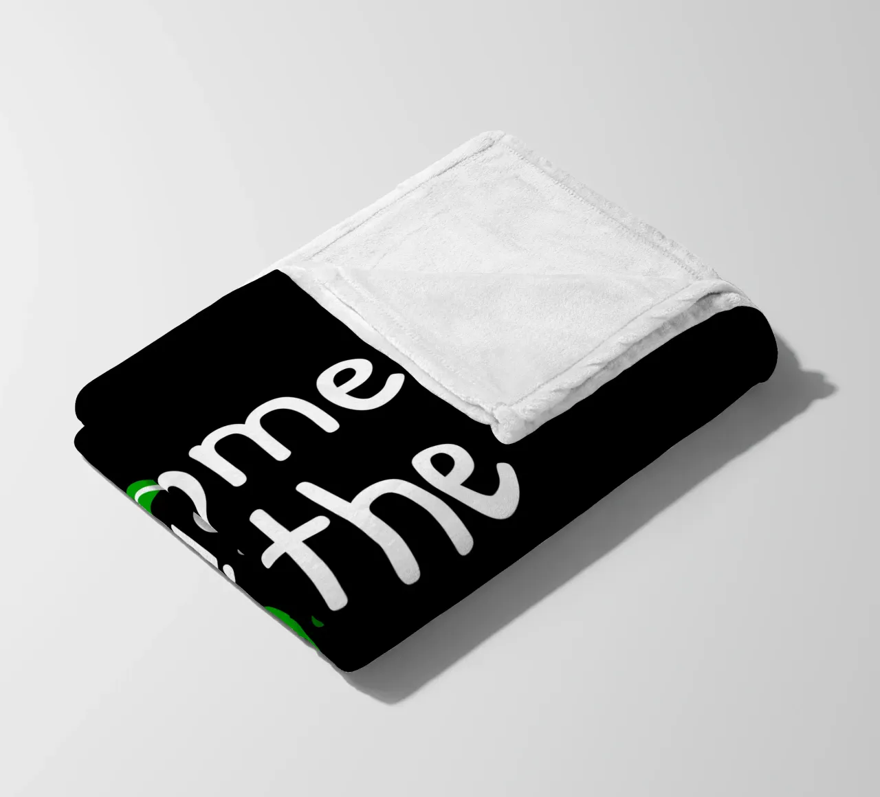 Come to the green side coperta in pile da greencitiesmovement