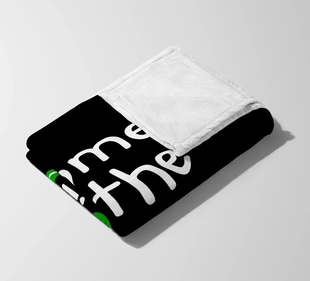 Come to the green side coperta in pile da greencitiesmovement