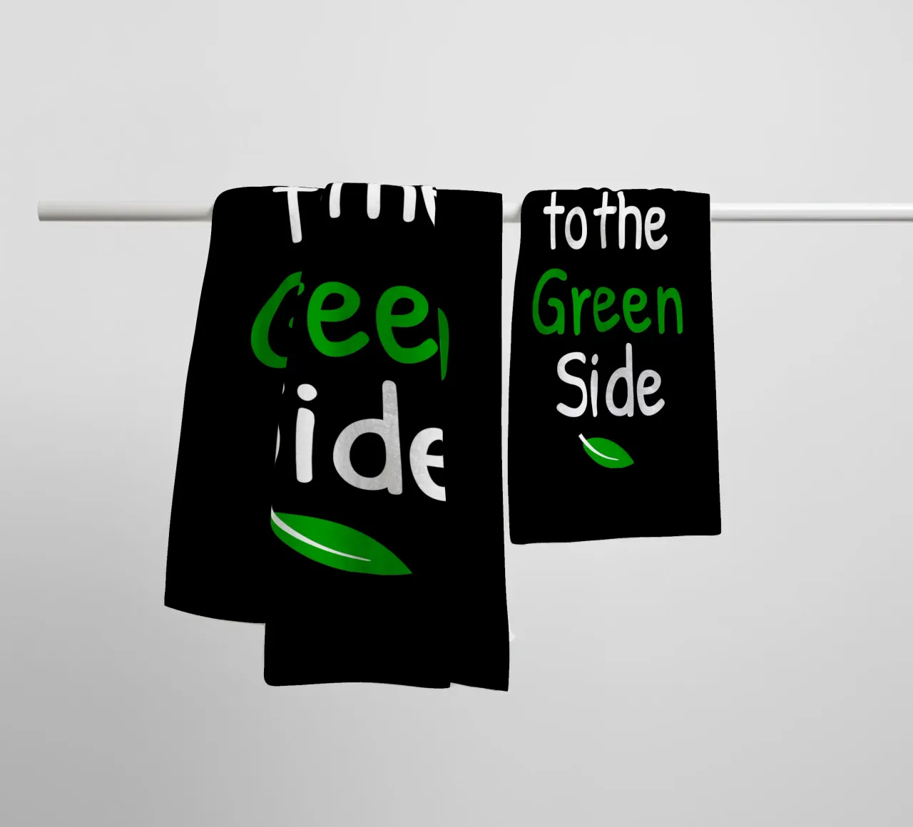 Come to the green side asciugamano da bagno da greencitiesmovement