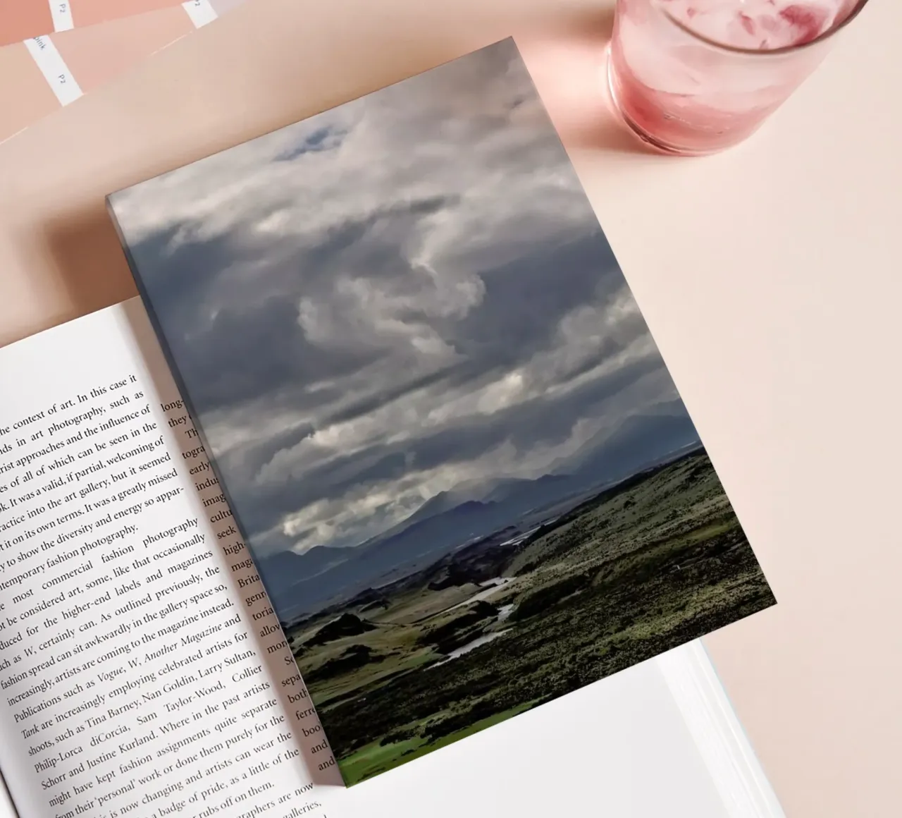 In the distance notebook by Nur Mut