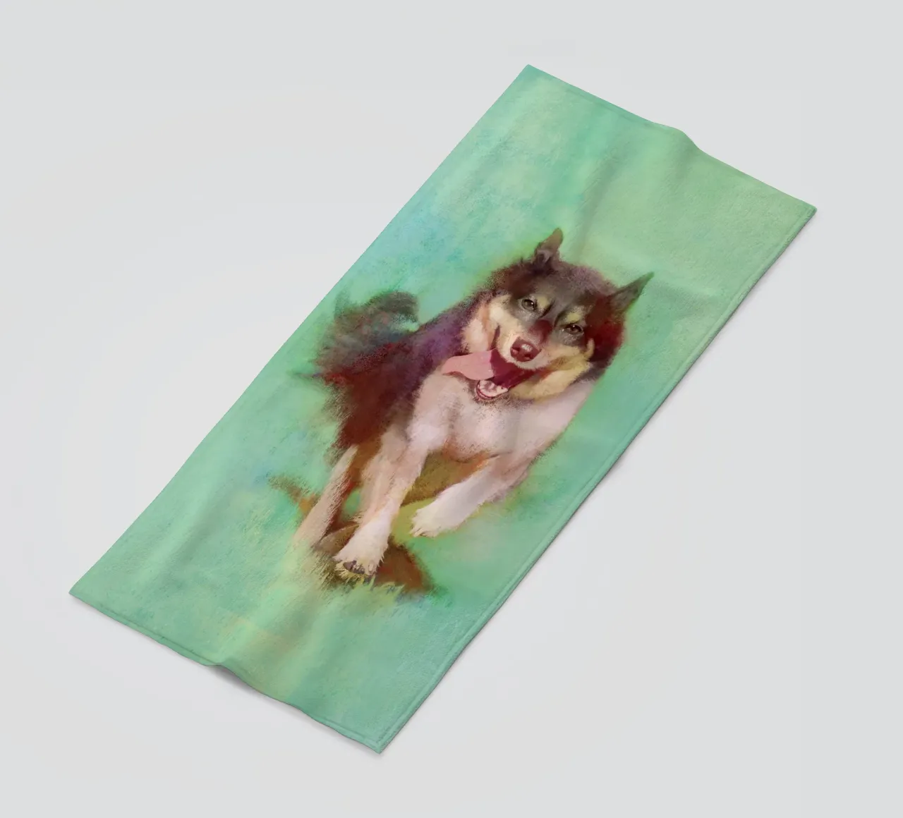 Adventures Await beach towel by Artascy Art