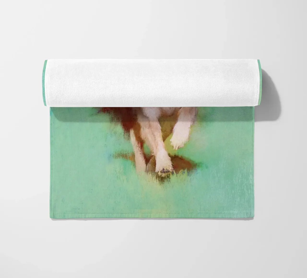 Adventures Await beach towel by Artascy Art