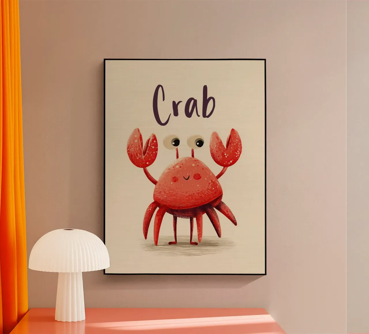 Crab-solutely! plexiglass da Kiara