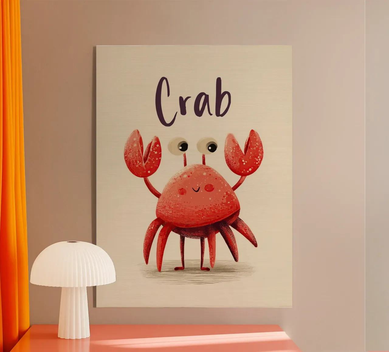 Crab-solutely! plexiglass da Kiara