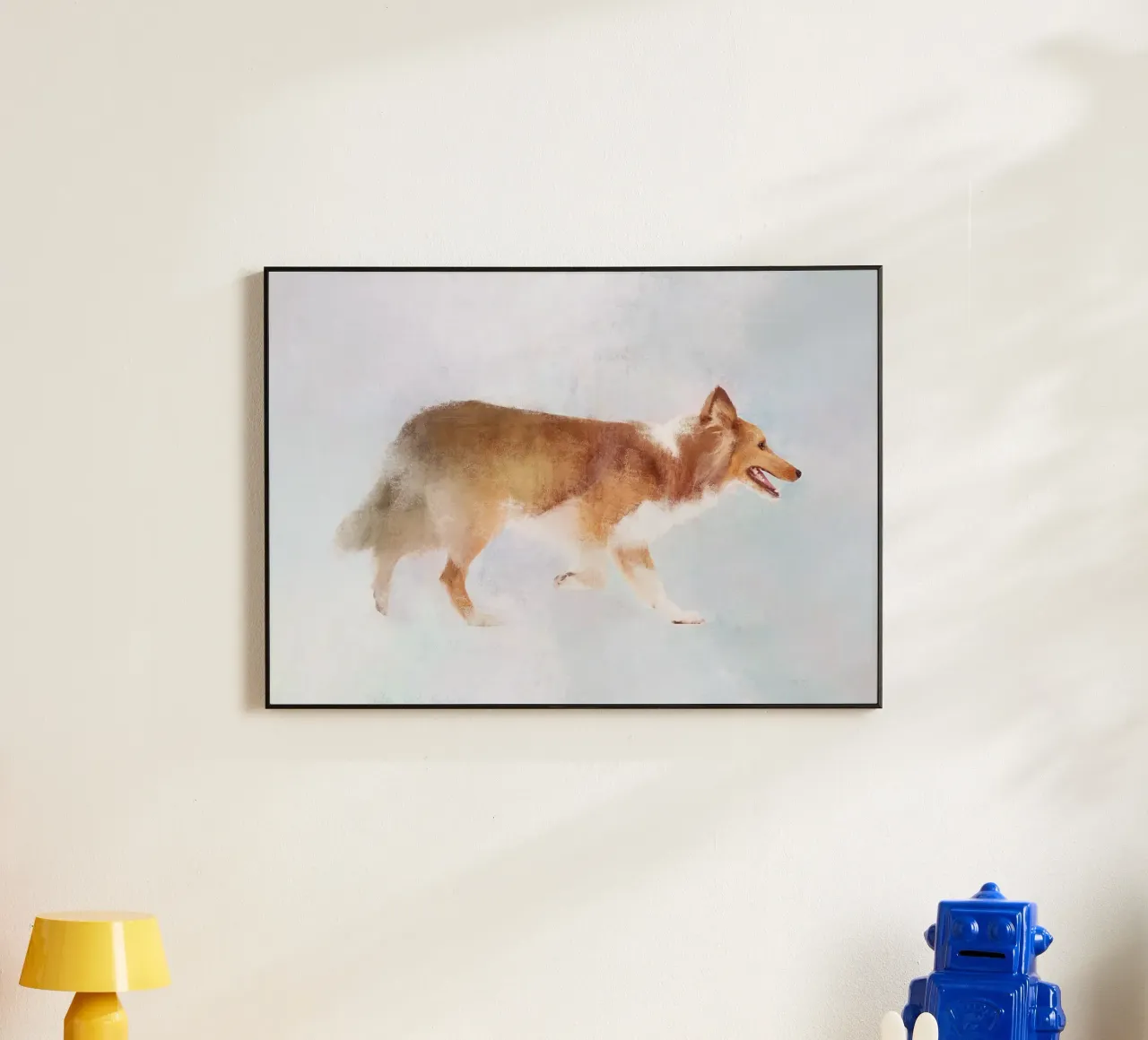 Orecchie alte, cuore aperto alluminio dibond da Artascy Art