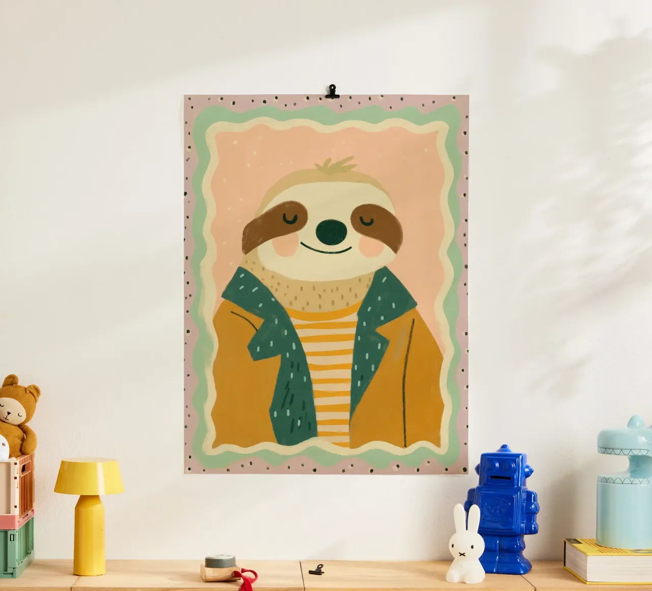 Cool Sloth poster by Cool & Kind