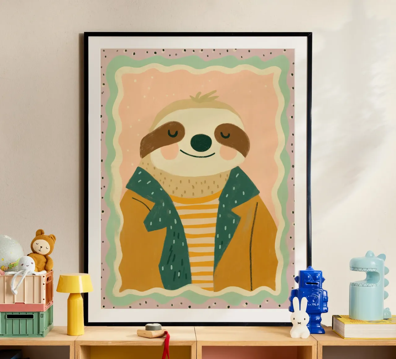 Cool Sloth poster by Cool & Kind