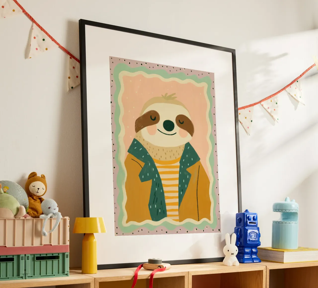 Cool Sloth poster by Cool & Kind