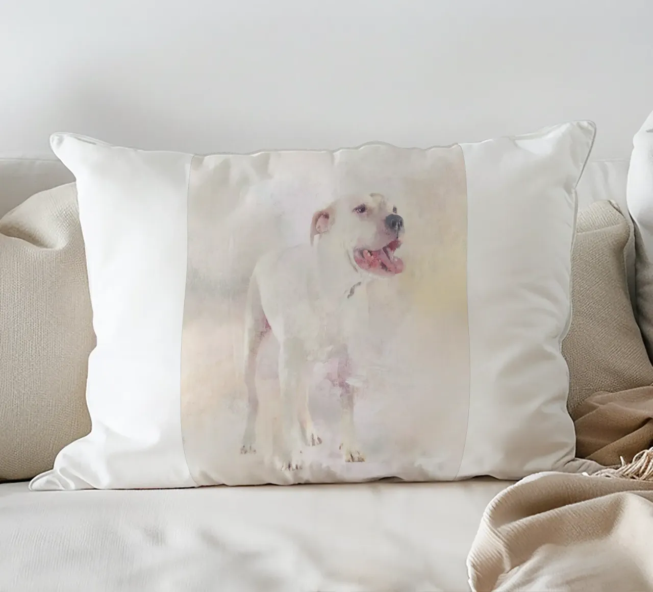 Amico per sempre cuscino da Artascy Art