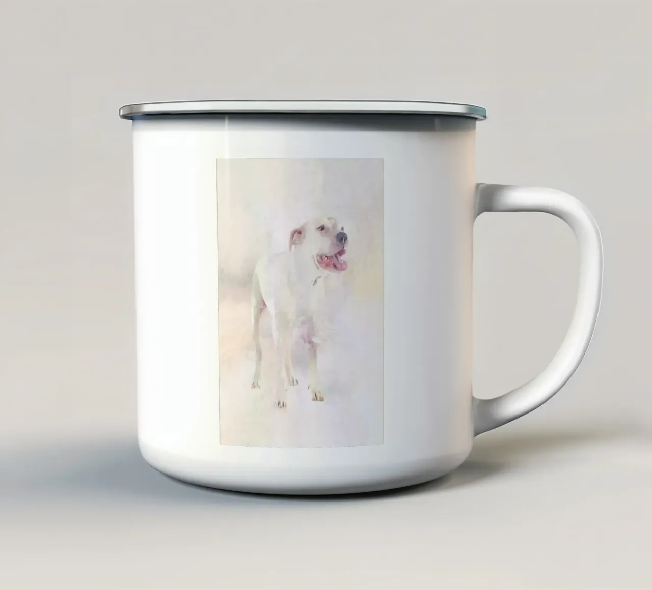 Amico per sempre tazza in smalto da Artascy Art