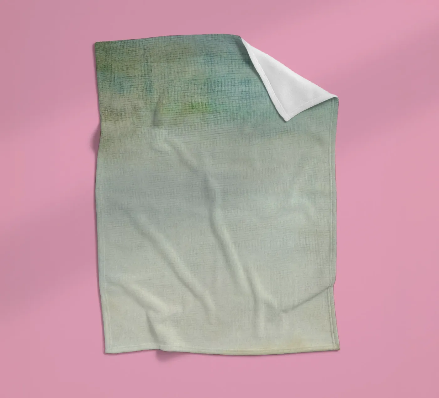 green Fleecedecke von k i m