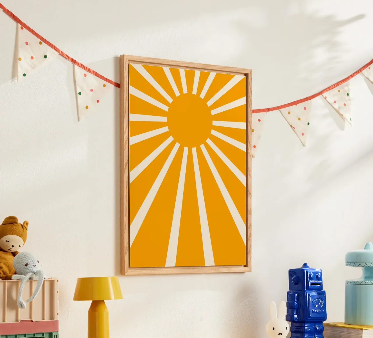 Yellow sunshine plexiglass da Eclectic House