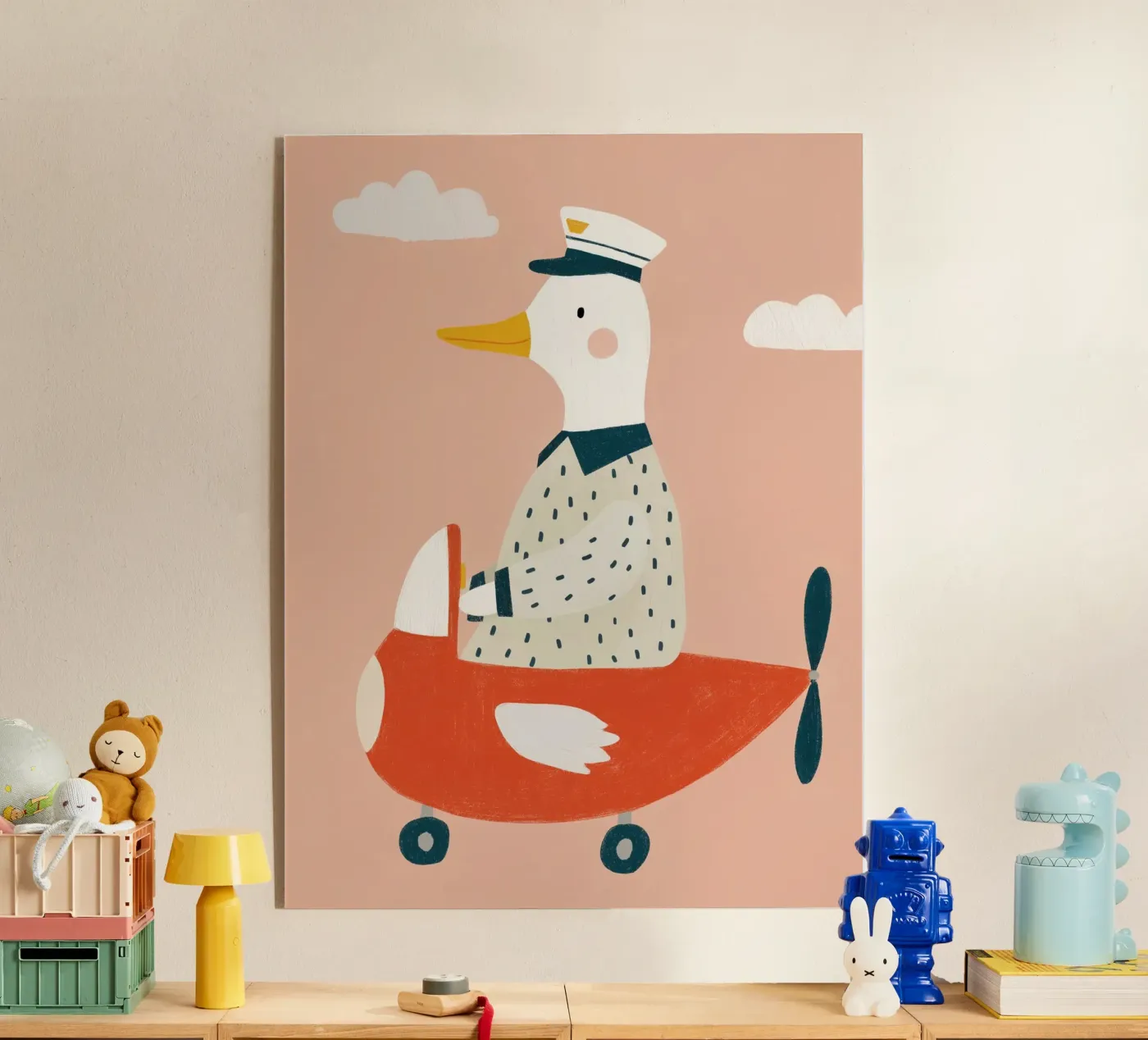 Anatra pilota plexiglass da Cool & Kind