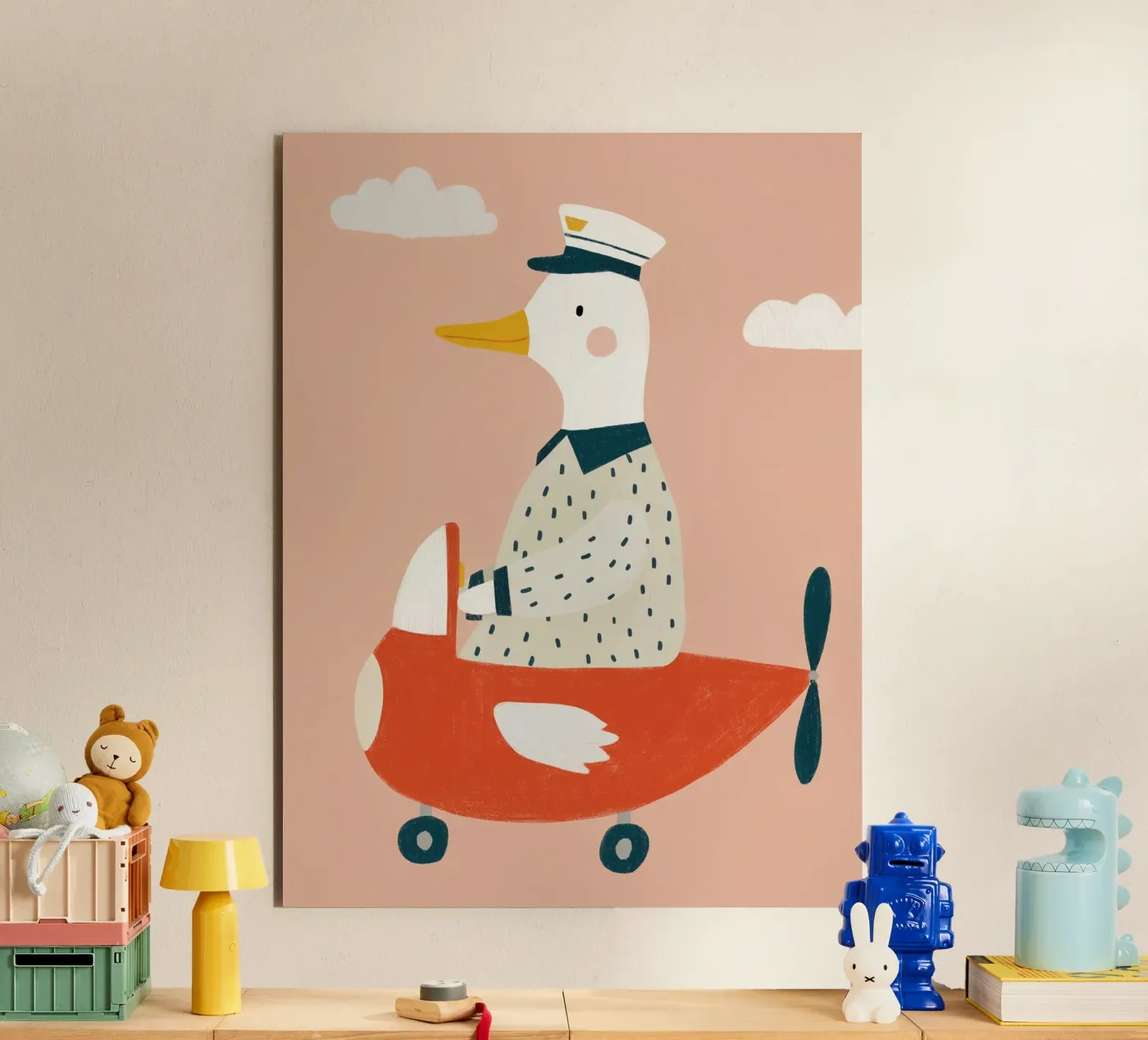 Piloot Eend forex-plaat van Cool & Kind